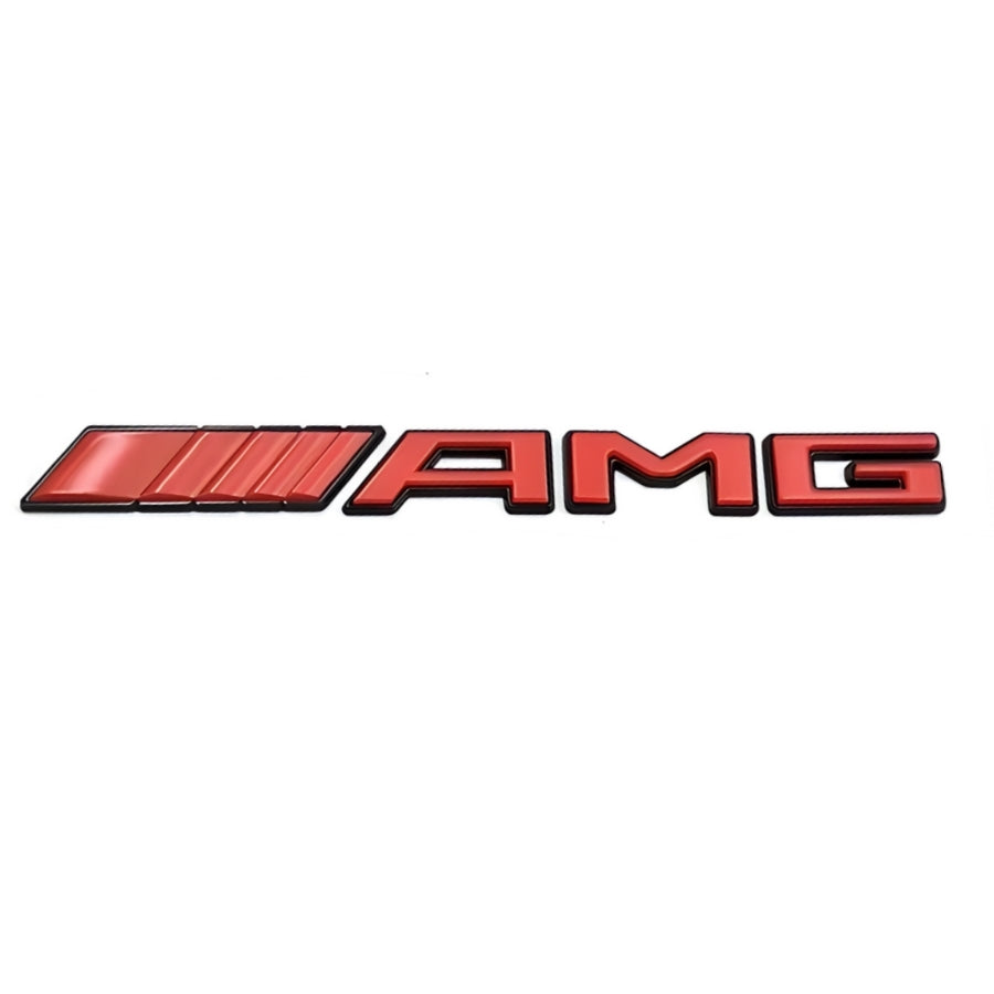 Black AMG Logo Rear