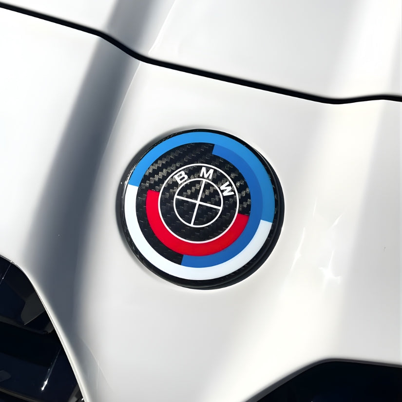 Logo BMW Carbone