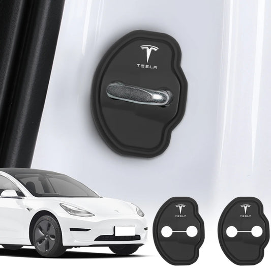 Cache Serrure Tesla