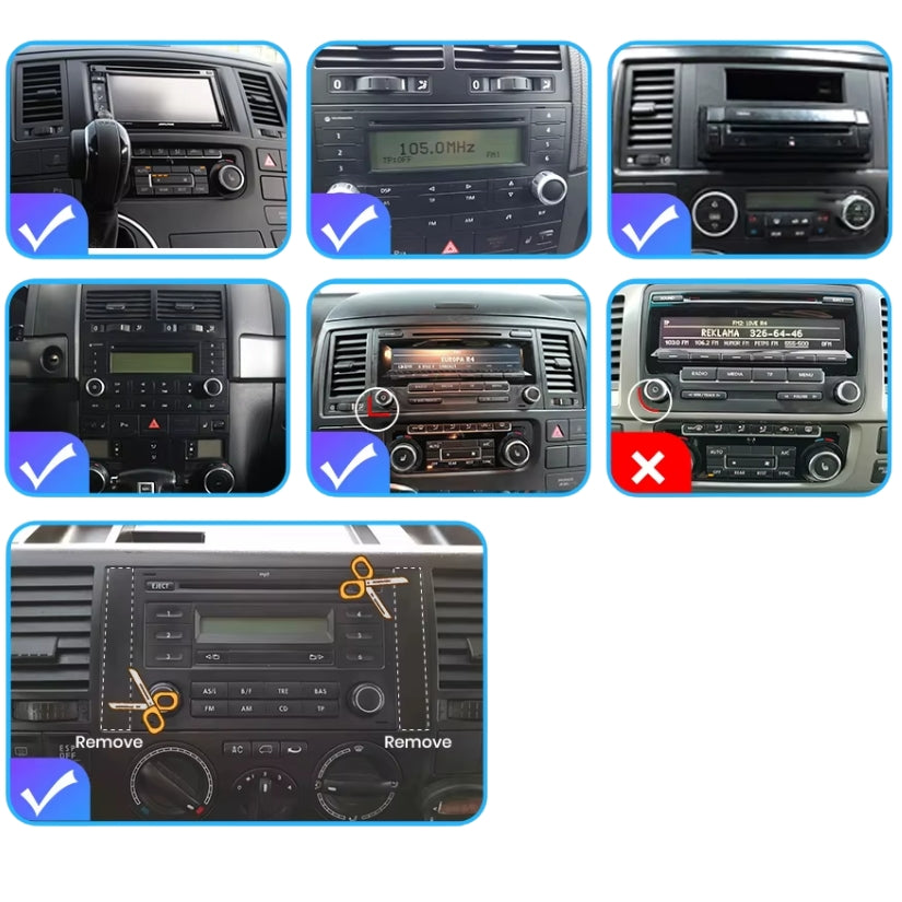CarPlay VW Polo Golf 5/6 car radio screen