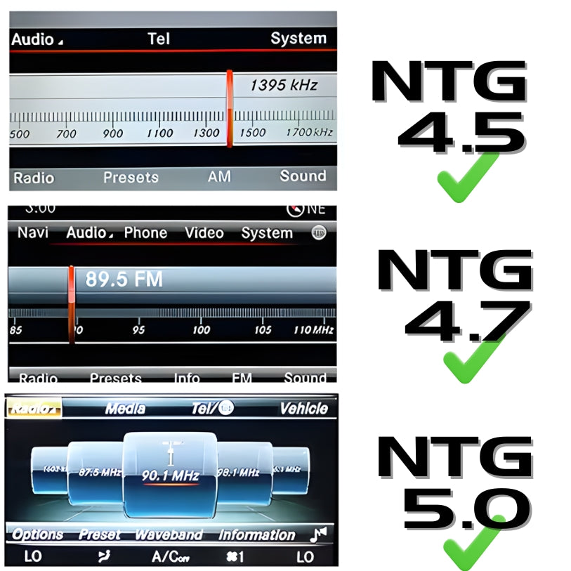 Boitier Carplay Android Apple Mercedes NTG