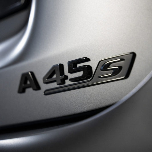 Logo Class A / A35 / A45S AMG Noir