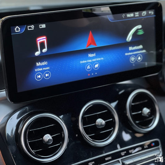 Ecran Carplay Mercedes Class C W205 / GLC