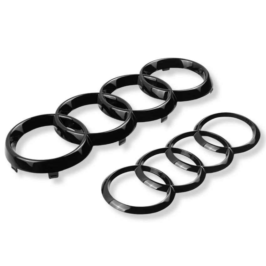 Audi Logo/Badge Black Front/Rear