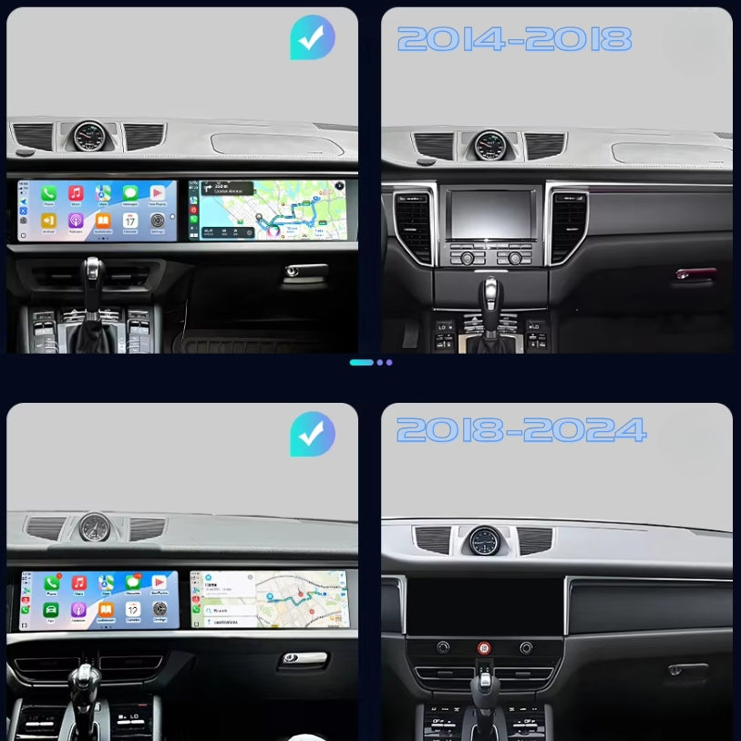 Ecran Carplay Double Porsche Macan