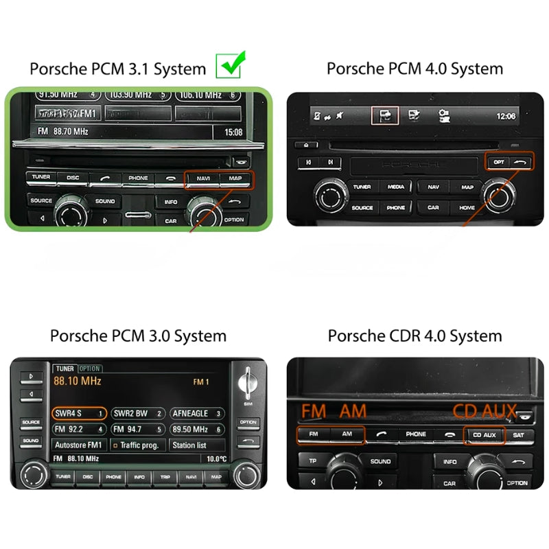 Boitier Carplay PORSCHE PCM