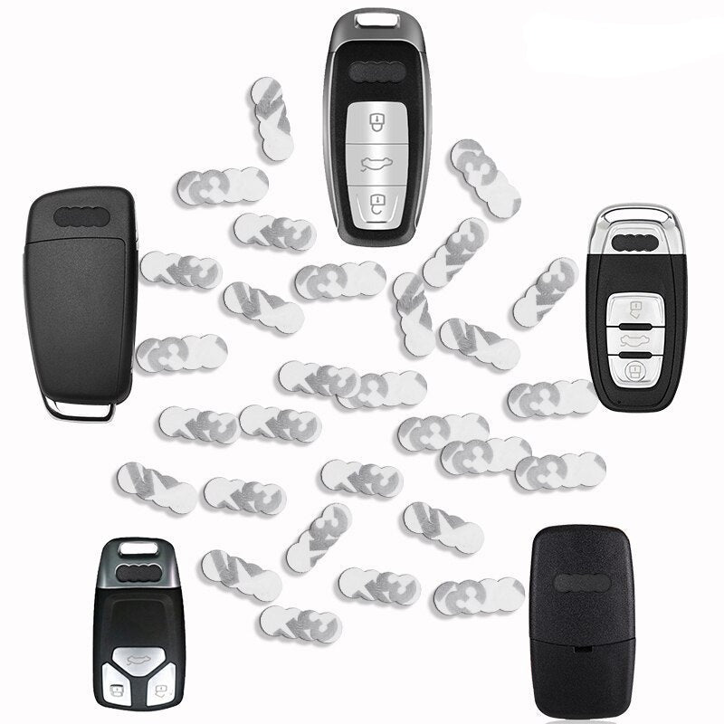 logo sticker clé audi logo