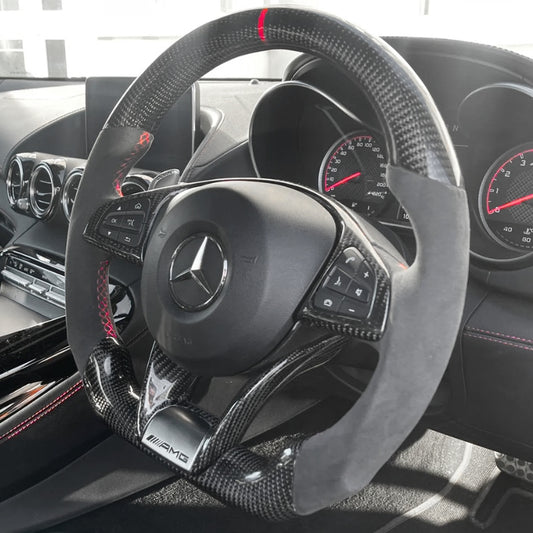 Volant AMG Mercedes W205 Carbone