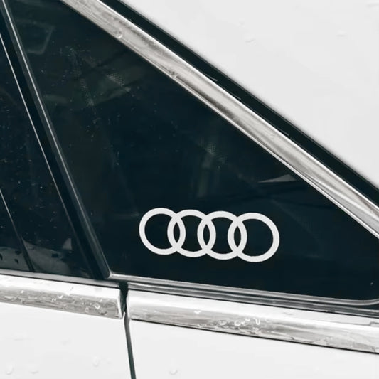 Sticker Audi Anneaux