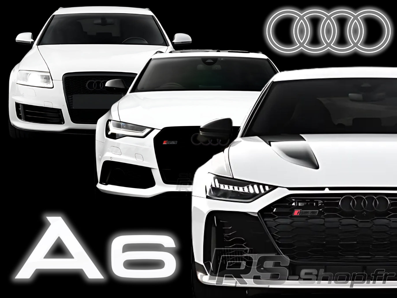 Collection pieces Audi A6 S6 RS6 RS SHOP