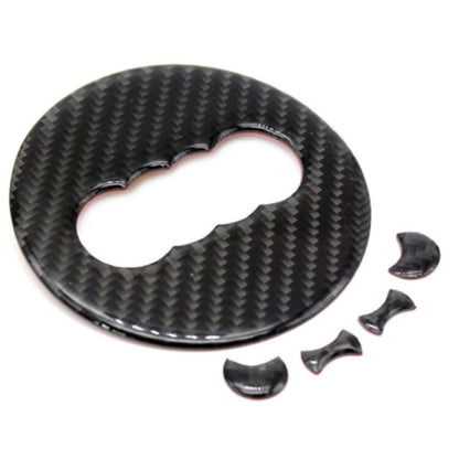 Audi 3D Round Carbon Steering Wheel Sticker