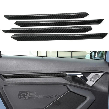 Interior Real Carbon Inserts A3/S3/RS3 8Y 