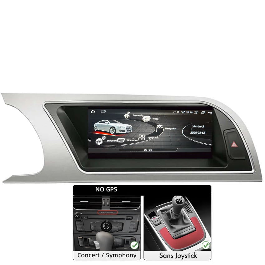 Audi A4 A5 Q5 Carplay Car Radio Screen