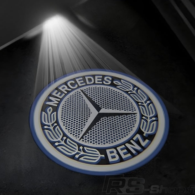 Mercedes Logo LED-Projektortür