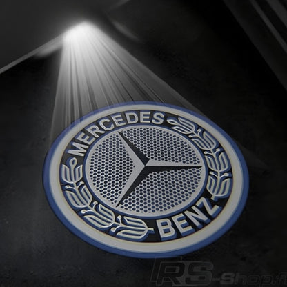 Mercedes Logo LED-Projektortür