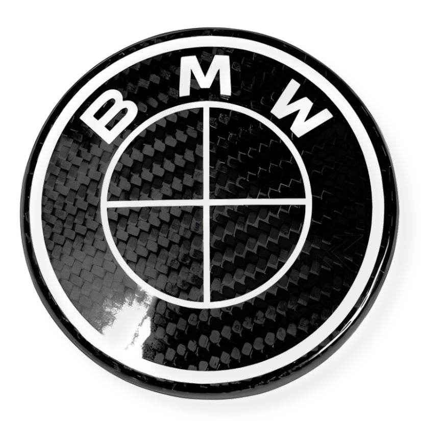 Logo BMW Carbone