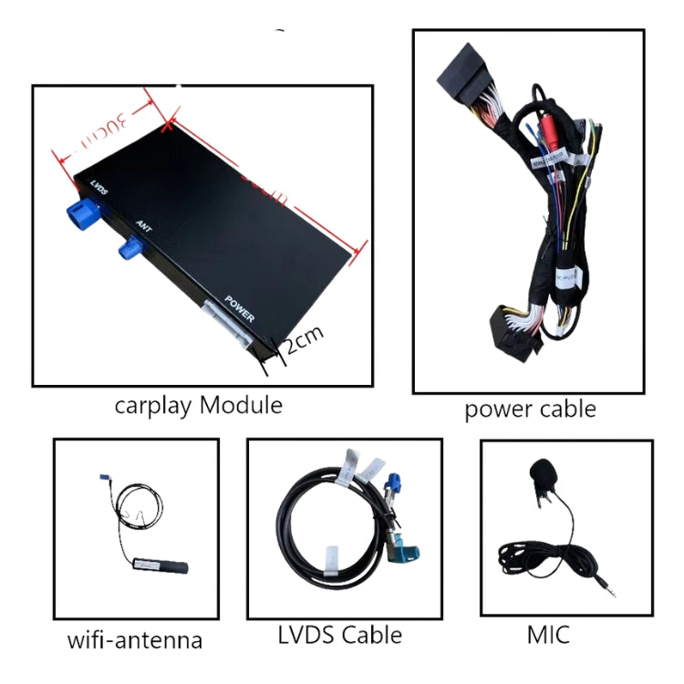Carplay Android Apple Audi A3 8V Box