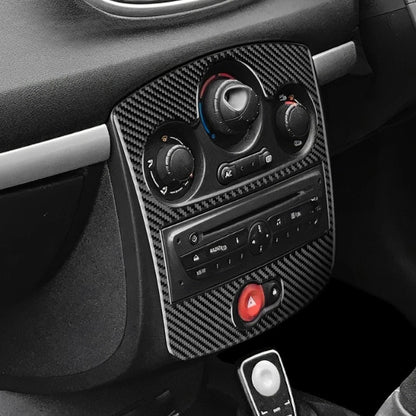 Console centrale Carbone Clio 3