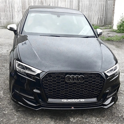 Schwarzer RS3-Kühlergrill für A3 / S3 8V