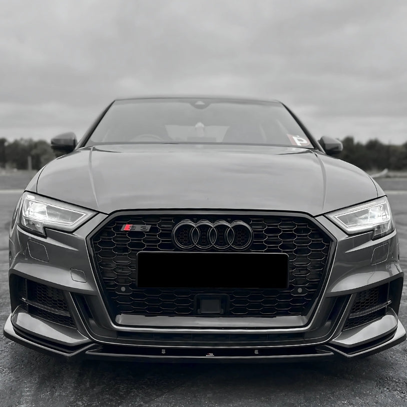 Schwarzer RS3-Kühlergrill für A3 / S3 8V