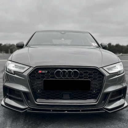 Schwarzer RS3-Kühlergrill für A3 / S3 8V