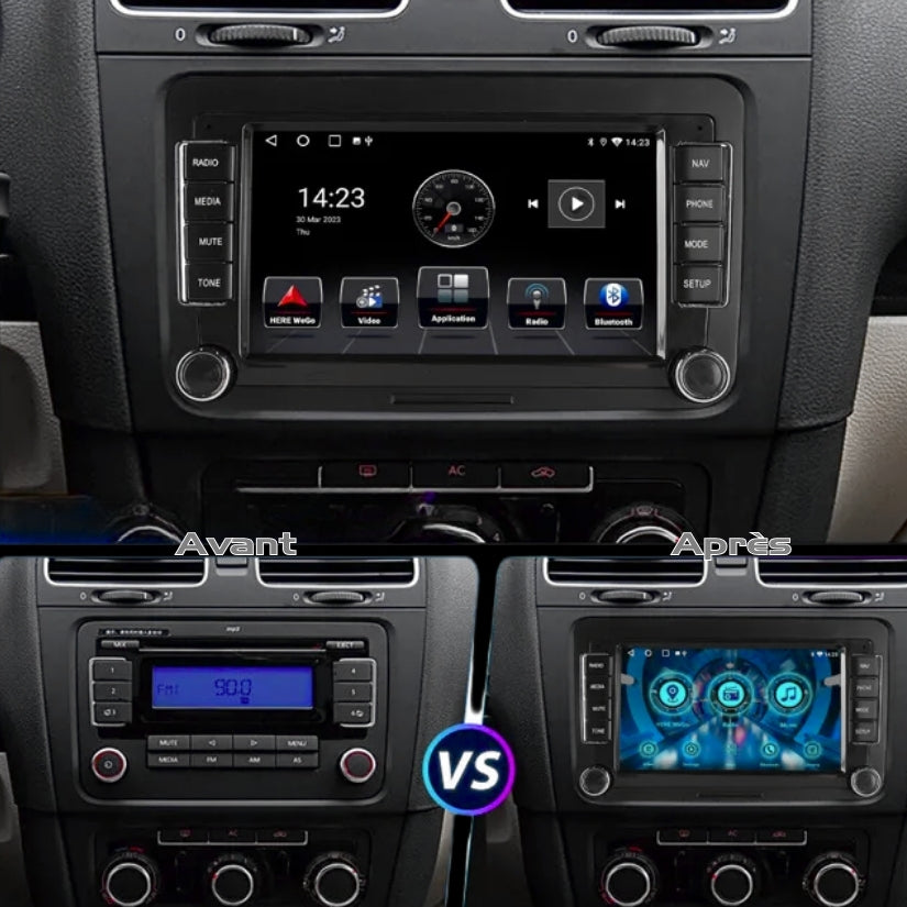 Ecran Autoradio CarPlay Seat / Skoda / VW Polo / Golf 5 / 6