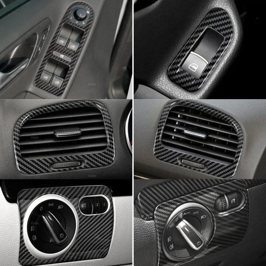 Inserts Carbone VW Golf 6