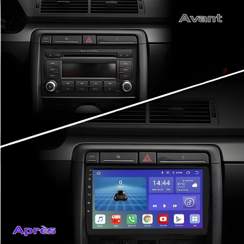 Audi A4 A5 Q5 Carplay Autoradio-Bildschirm