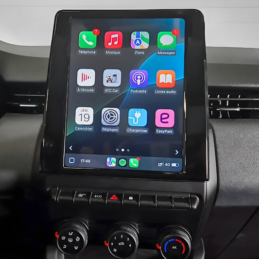 Renault Clio 4 Carplay Car Radio Screen