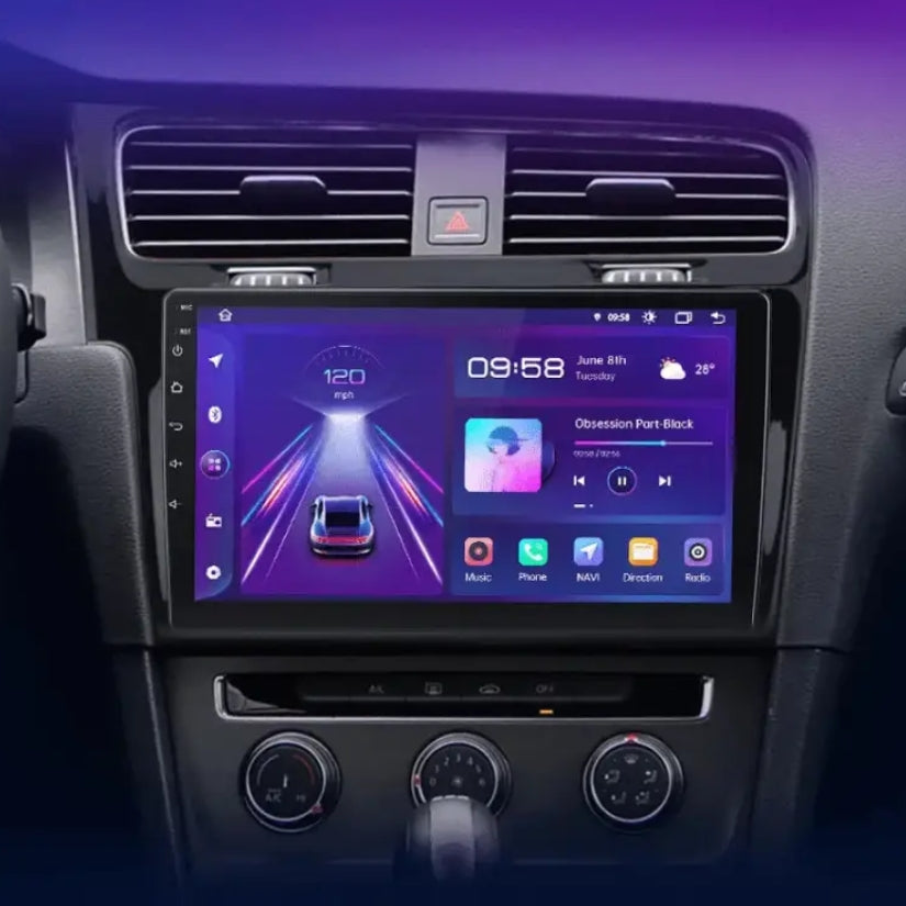 Ecran Autoradio CarPlay VW Golf 7