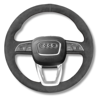 Round Audi B9.5 Steering Wheel Cover