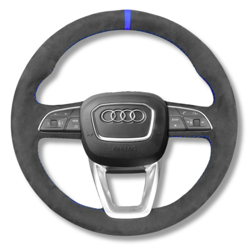 Round Audi B9.5 Steering Wheel Cover