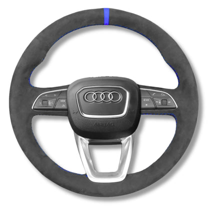 Round Audi B9.5 Steering Wheel Cover