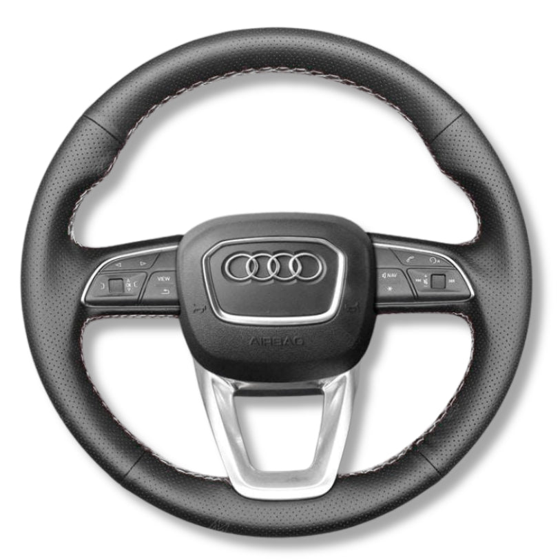 Round Audi B9.5 Steering Wheel Cover