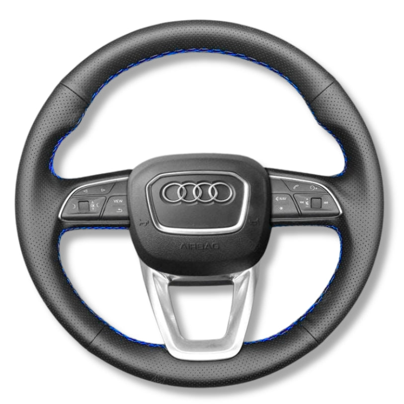 Round Audi B9.5 Steering Wheel Cover