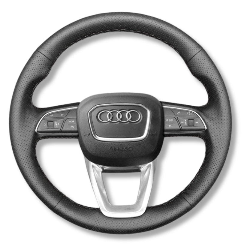 Round Audi B9.5 Steering Wheel Cover