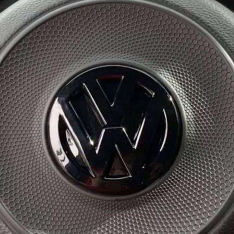 VW Golf 7 Steering Wheel Logo / 50mm