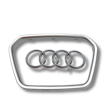 Black Audi Steering Wheel Trim and Logo Insert 