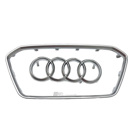 Black Audi Steering Wheel Trim and Logo Insert 