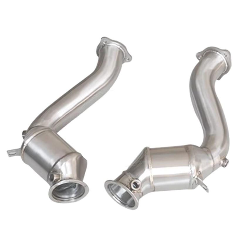 Echappement Downpipe Cayenne 3.6T