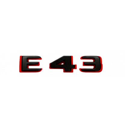 Logo Class E / E43 / E55 / E63S AMG Noir