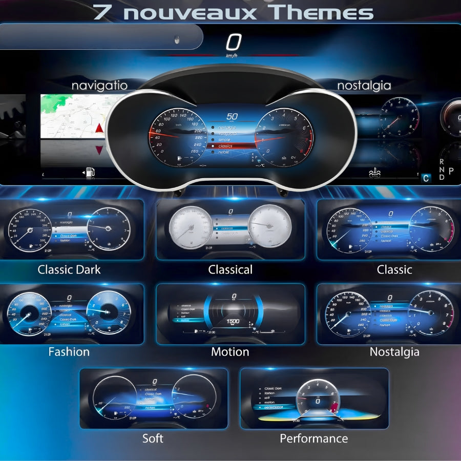 Compteur Digital Virtual Cockpit Mercedes Class C / GLC