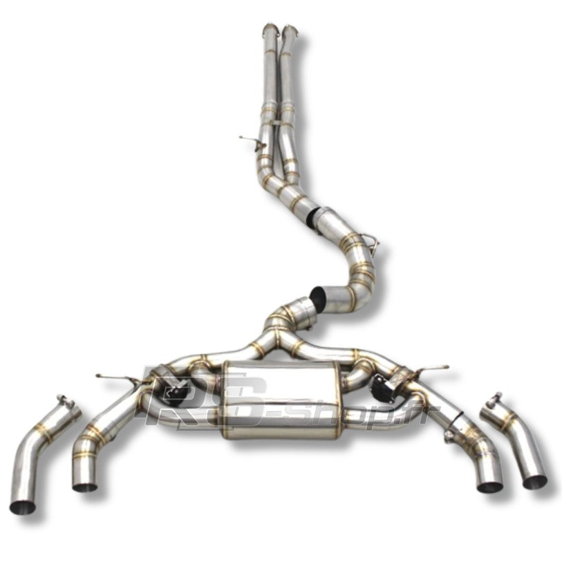 Stainless Steel Exhaust Valves for Audi RS3 TTRS 2017-2023