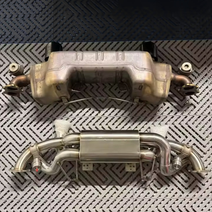 Echappement Catback Porsche Cayman GT4 RS