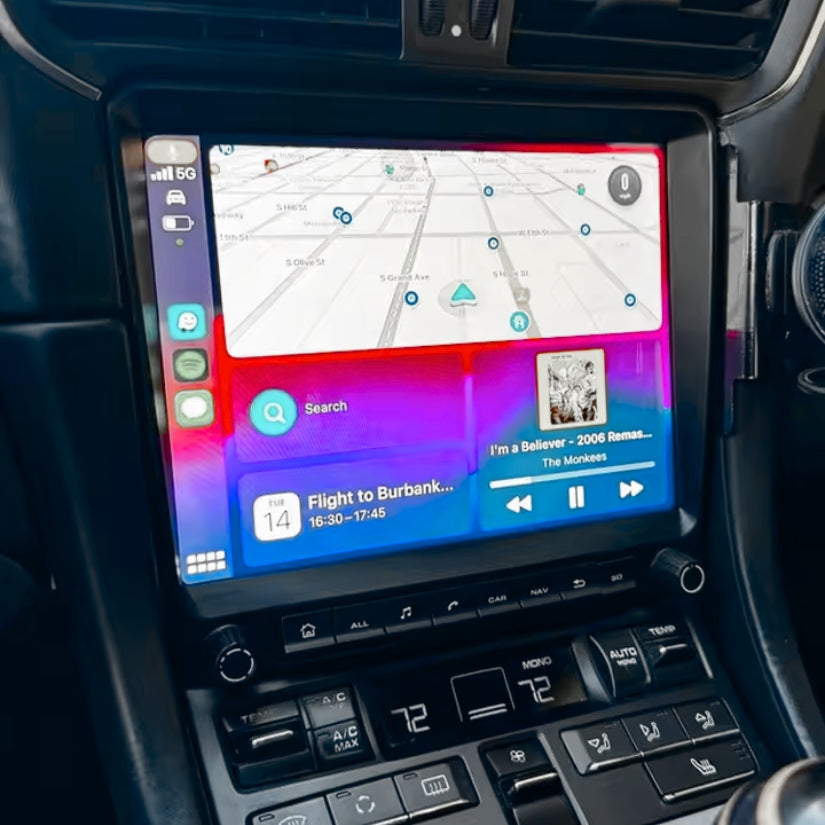 Ecran Carplay Porsche 911 991 / Cayman / Boxtser 981