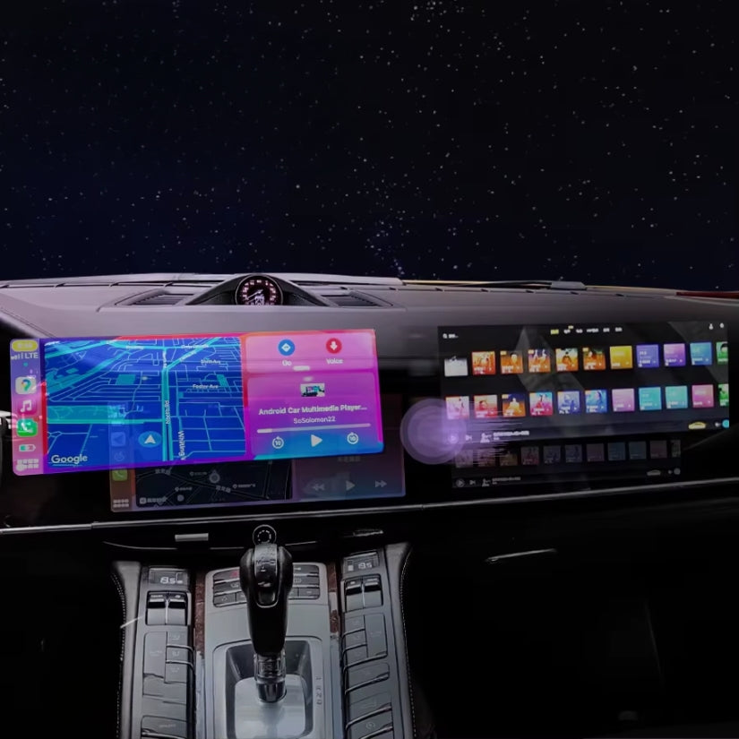 Ecran Carplay Double Porsche Panamera