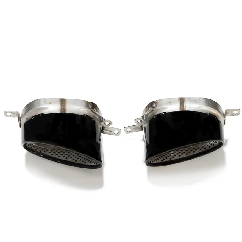 RS3 Black Exhaust Tips