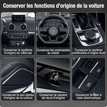 Boitier Carplay Android Apple Audi A4 A5 B9 Q5 Q7 (2016-2023)