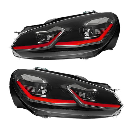 Feux avant golf 6 GTI