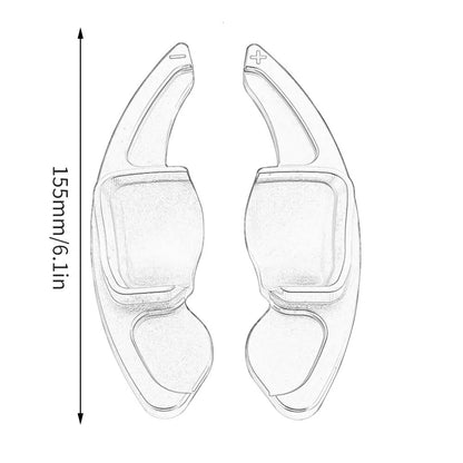 Palettes Volant Alu VW Golf 6